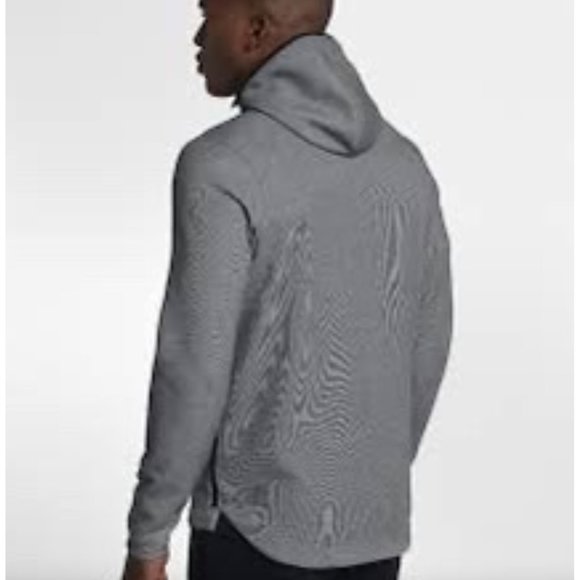 Nike Dry Showtime Full-Zip Hoodie Mens Size XL Dri-Fit Athletic Basketball Gray - Picture 3 of 16